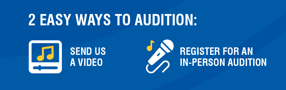 Two ways to audition