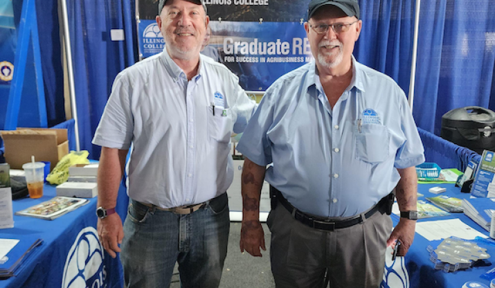 Agribusiness professors Kevin Klein (left) and Jeff Galle (right)