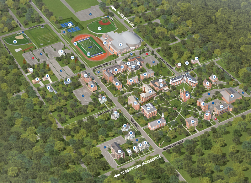 campus map