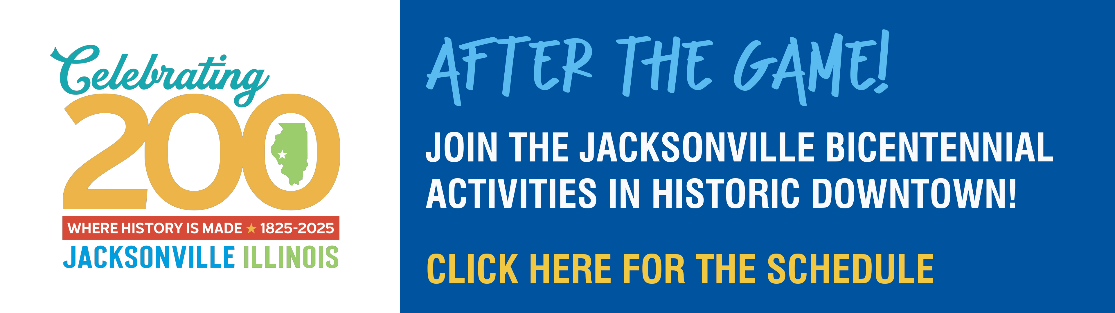 Jacksonville Bicentennial Banner