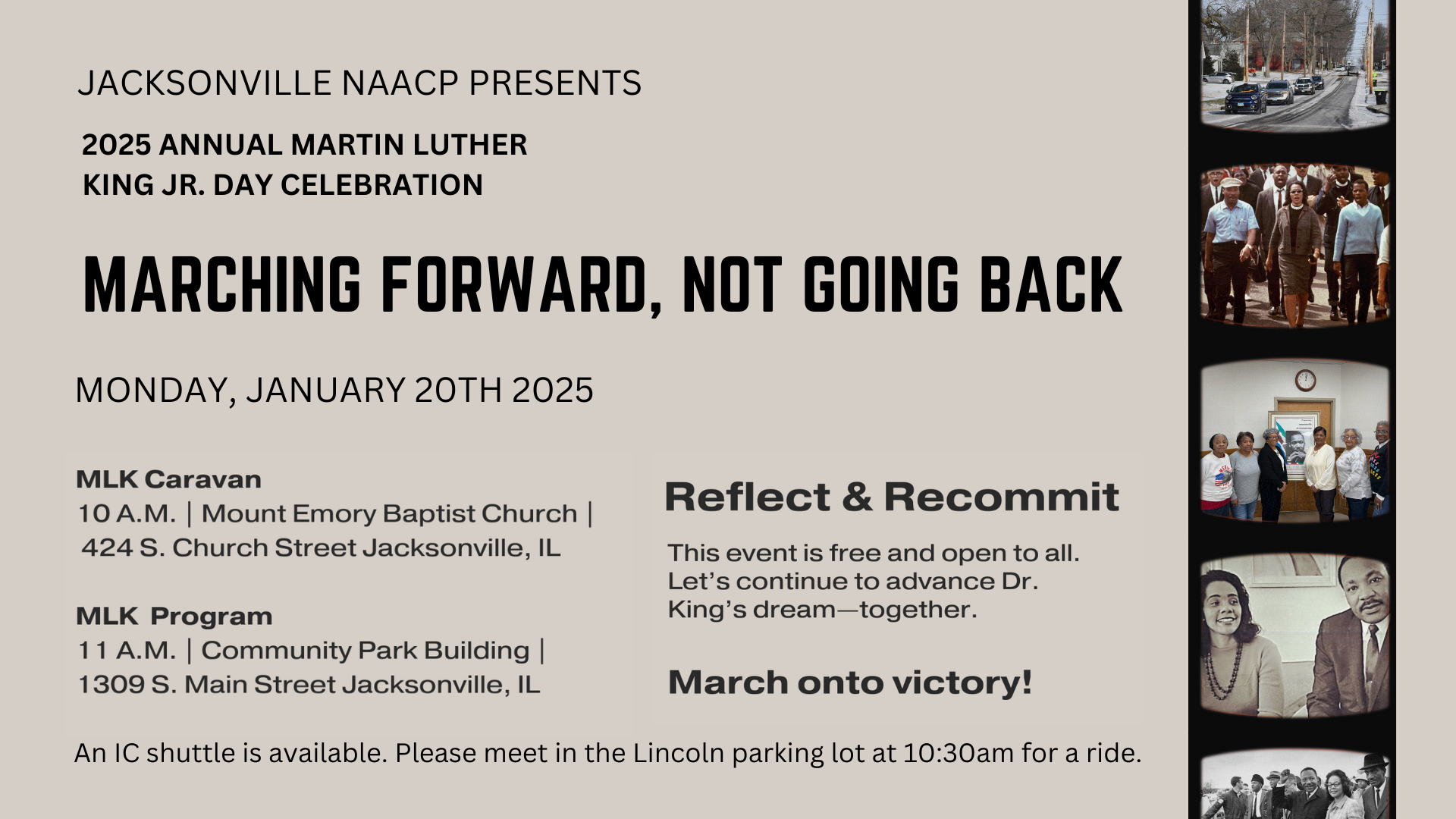 NAACP Event for MLK Jr. Day