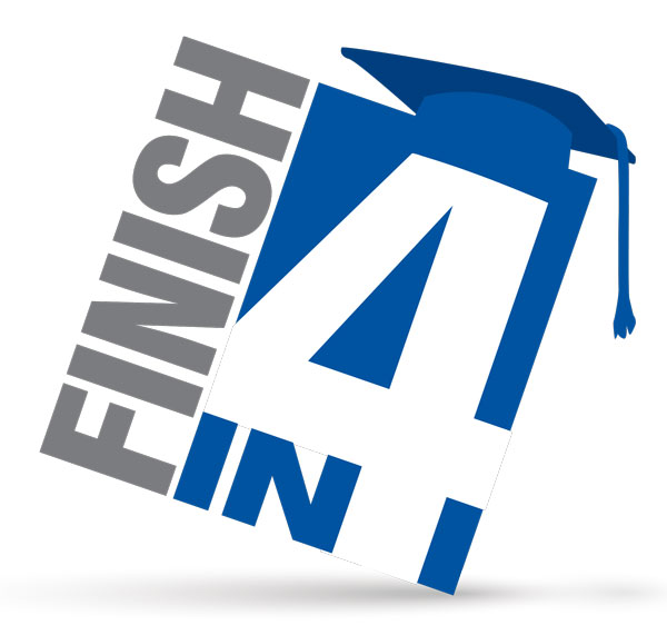 Finish in 4 logo