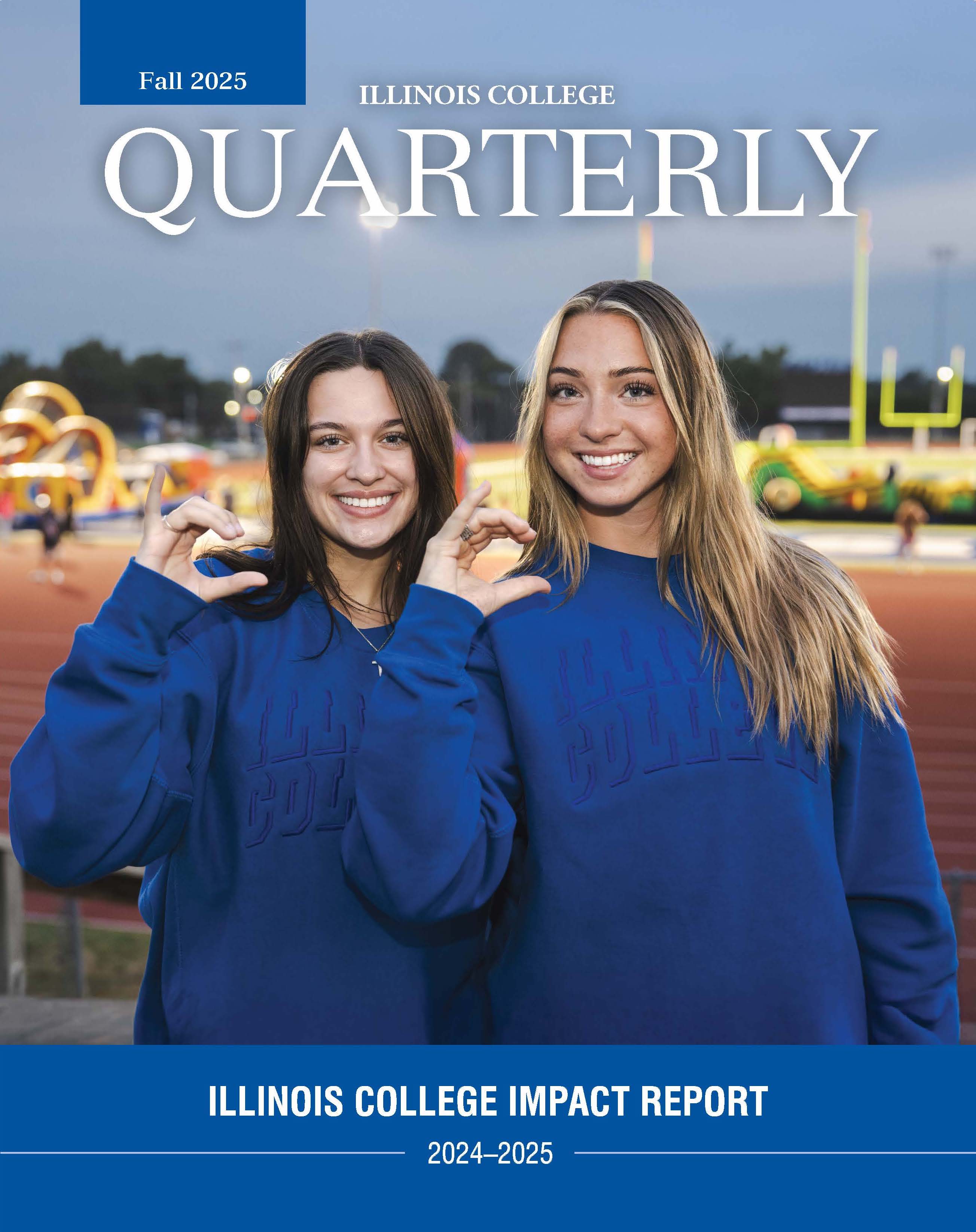 Lacie Schultz ’27 and Aleese Trimingham ’27