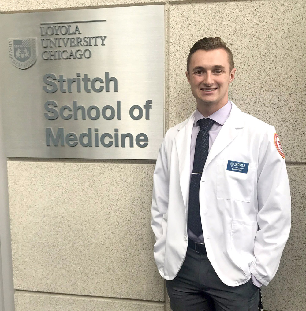 Kisch white coat