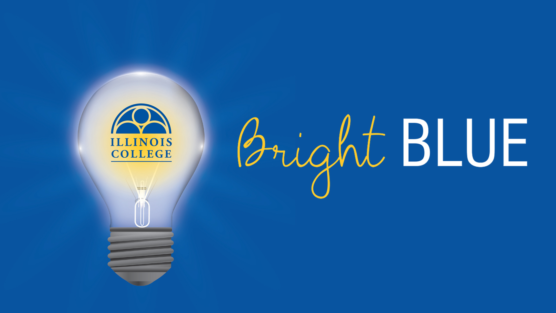 bright blue wordmark