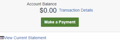 payment portal screenshot