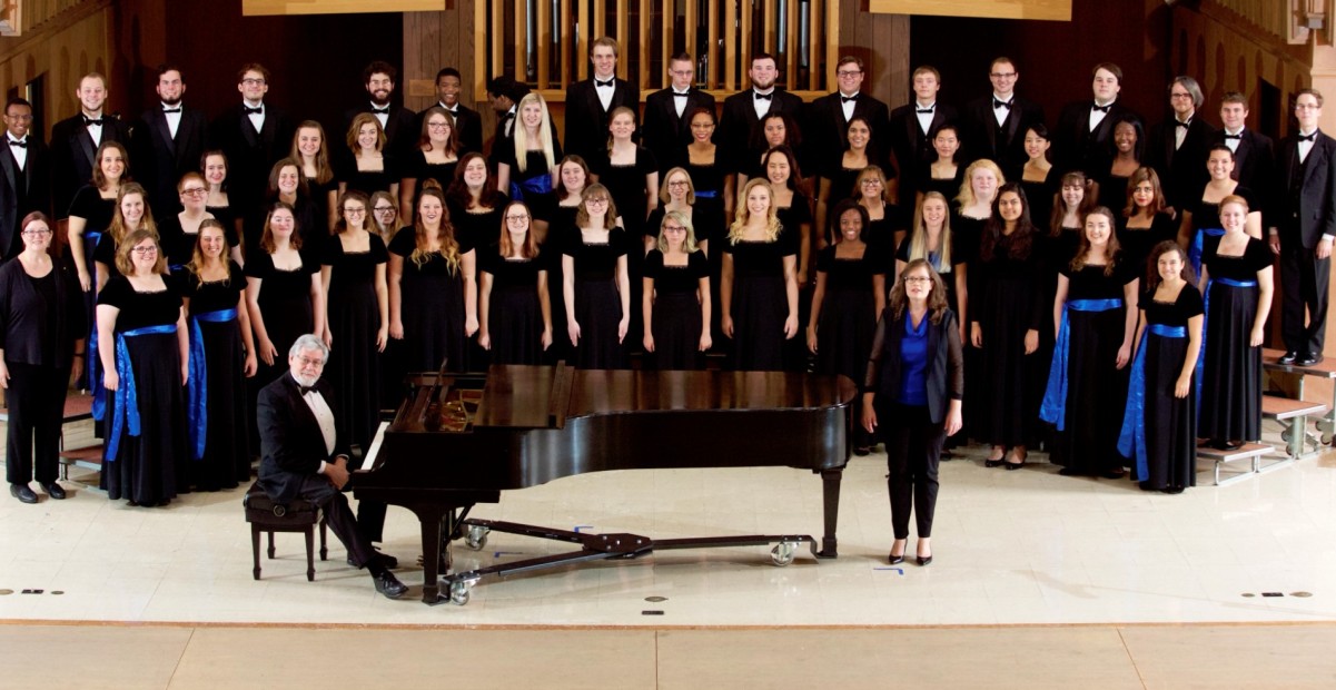 Choir on stage