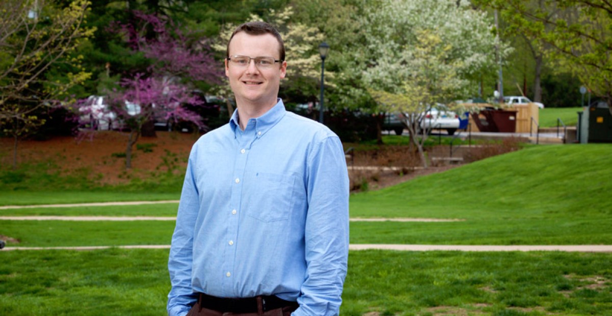 Nathan on campus