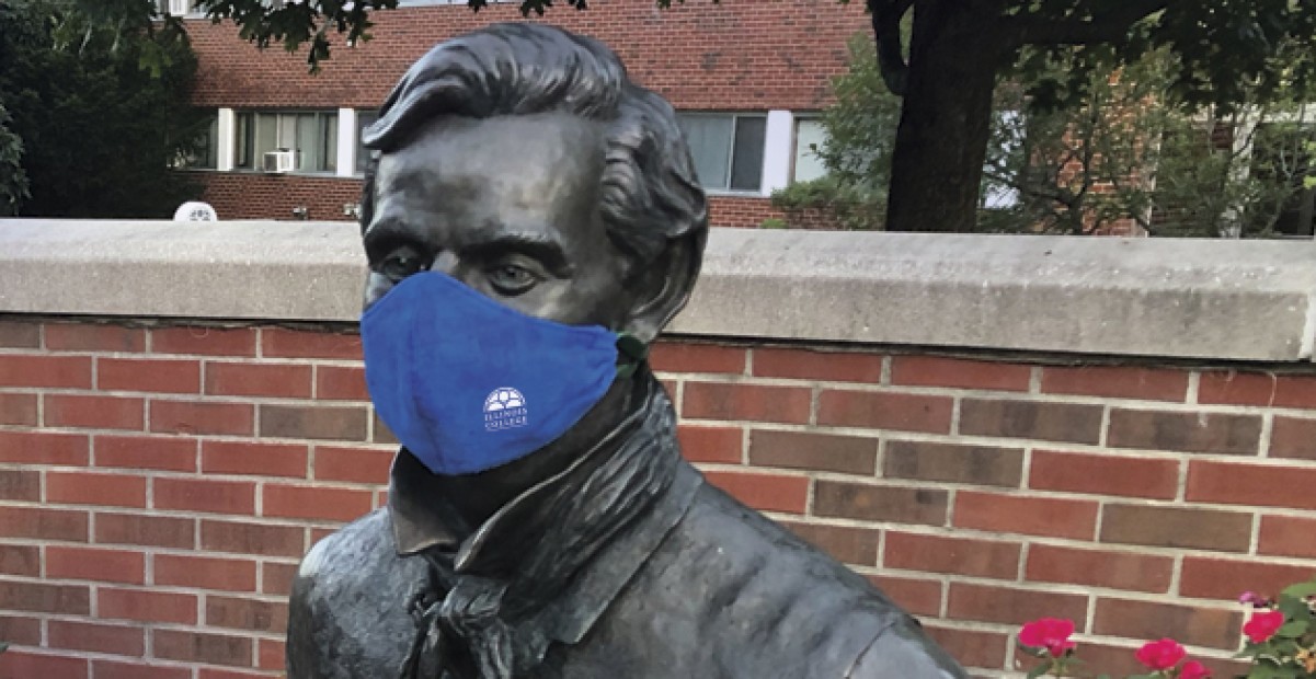 Lincoln in Mask