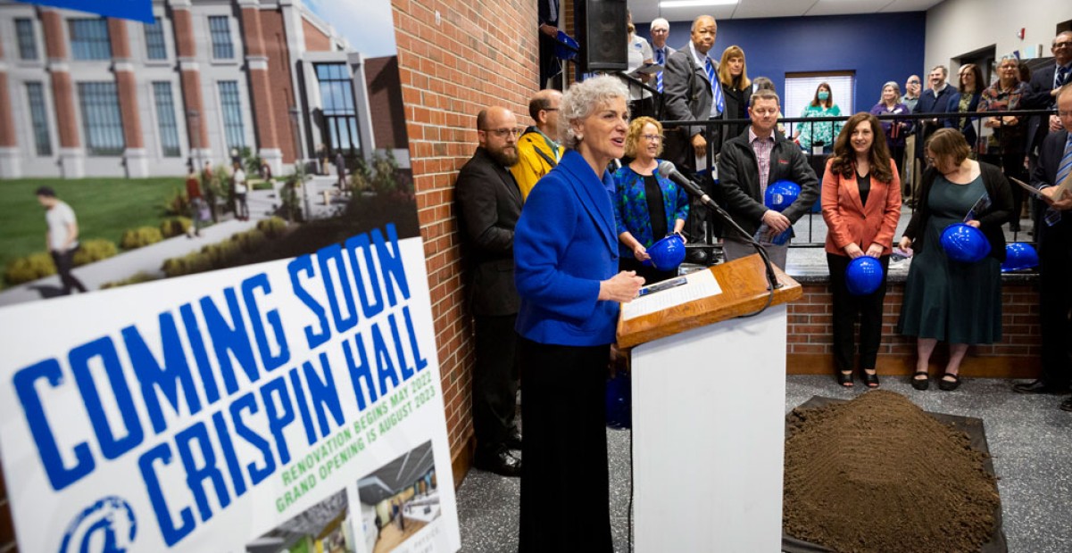 Illinois College Crispin Groundbreaking