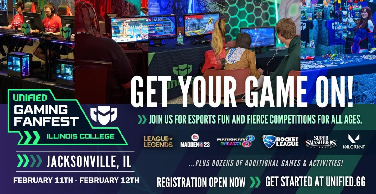 Illinois College Esports Will Host Unified Gaming Fanfest