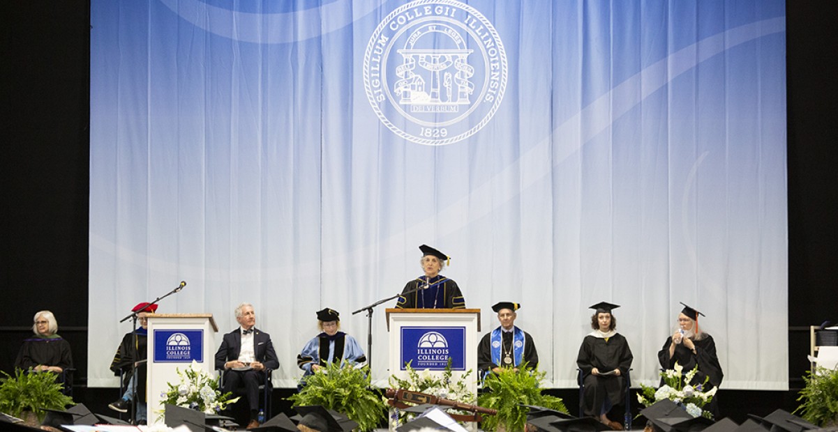 President Farley at the 2022 Commencement 