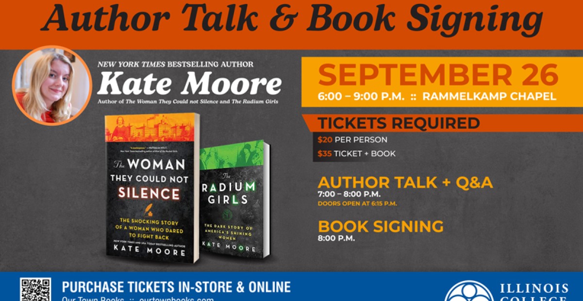 Kate Moore Book Signing