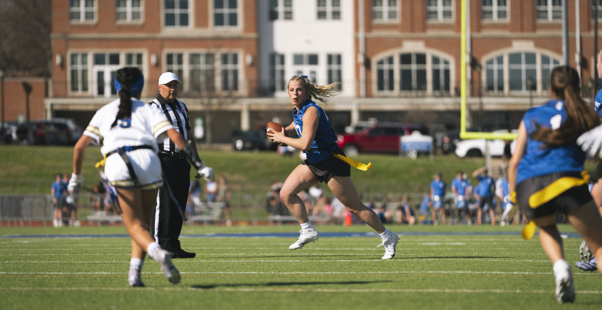 Lady Blues flag football