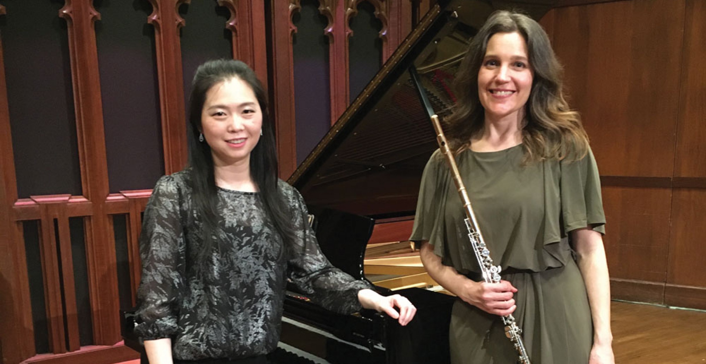 Music Wall Duo,  Abigail Walsh, Flute, & Pei-I Wang, Piano