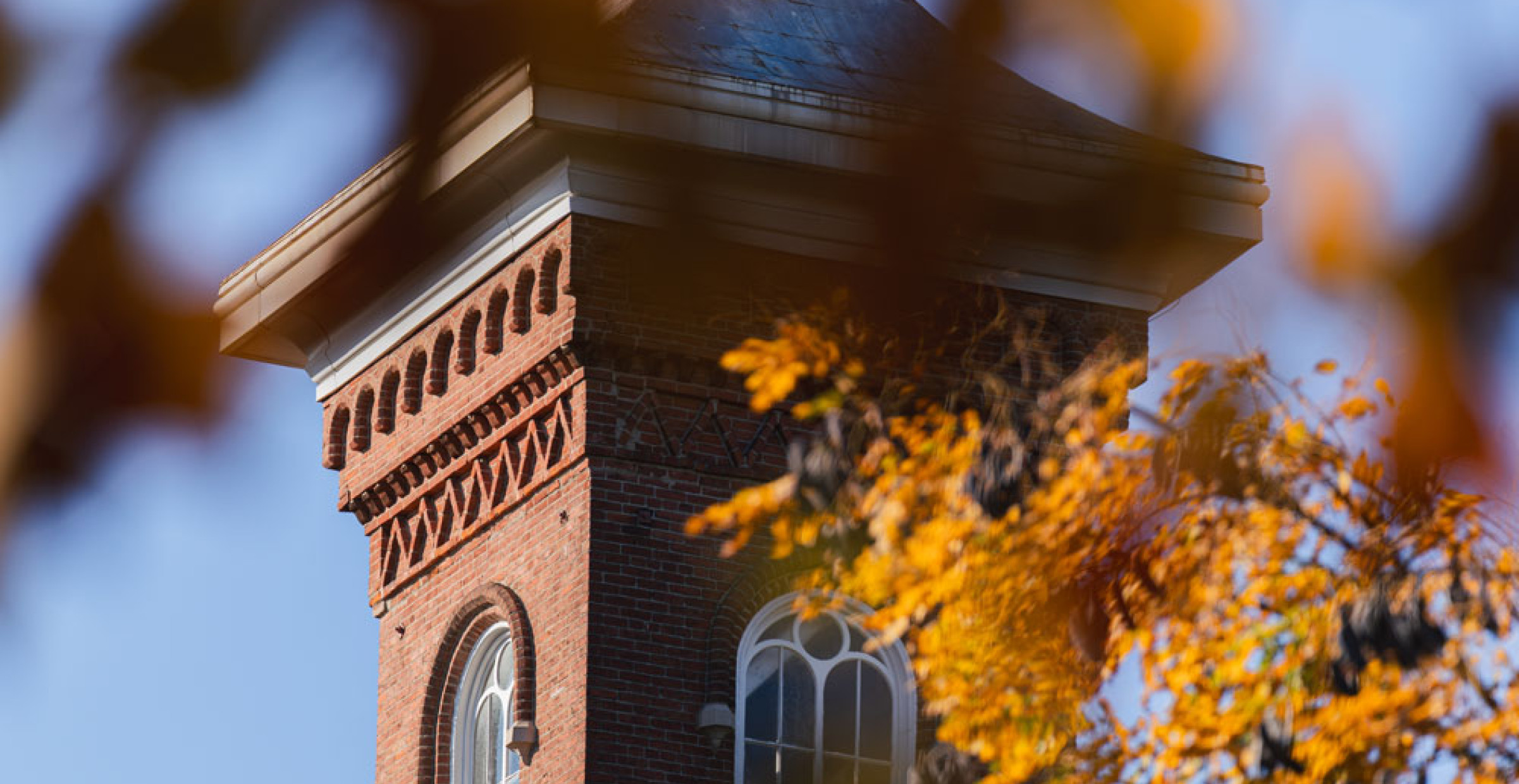 fall on campus