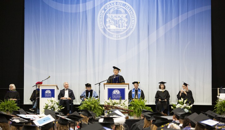 President Farley at the 2022 Commencement 