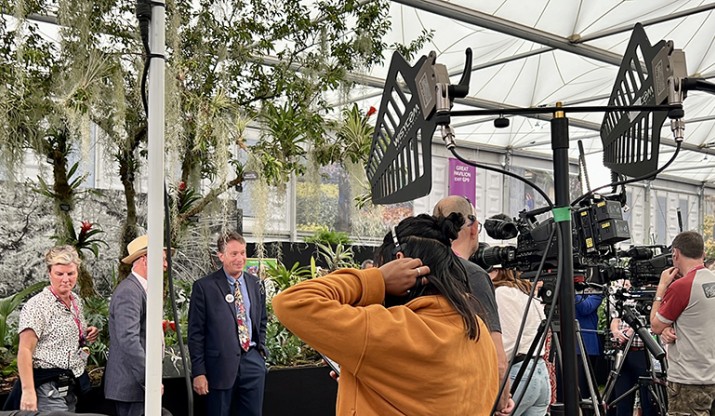 Zettler at the Chelsea Flower Show