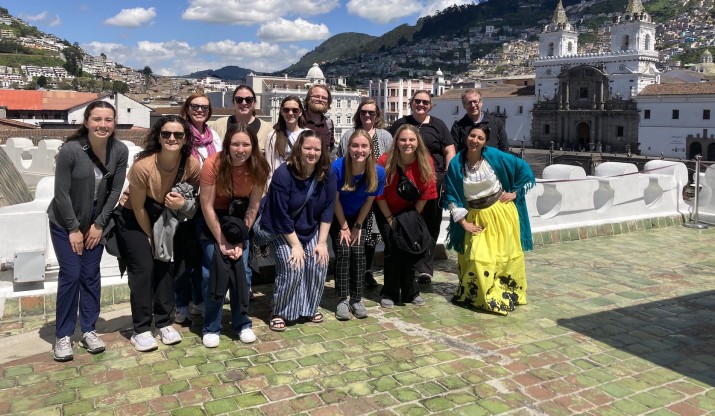 Fulbright-Hays participants in Ecuador