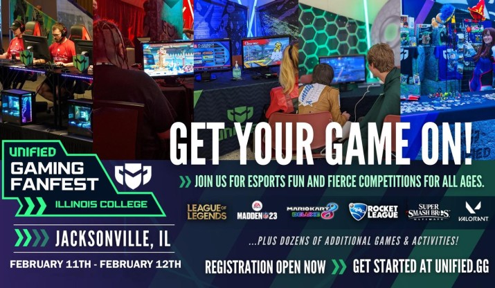 Illinois College Esports Will Host Unified Gaming Fanfest