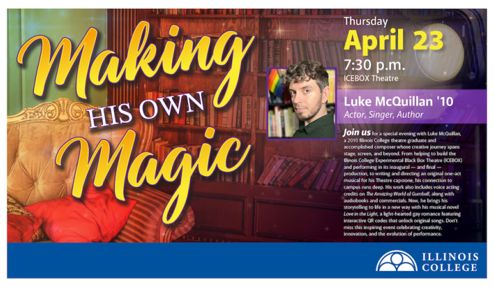 Luke McQuillan ’10 digital display