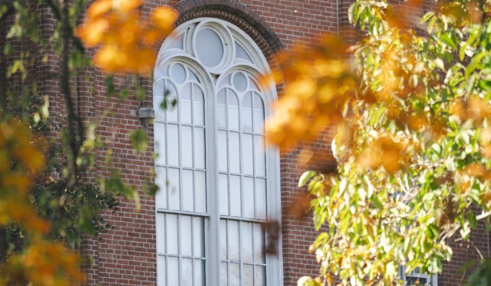 Sturtevant Hall window