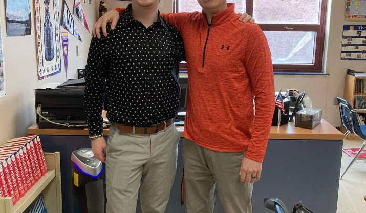 IC alum Payton Lanning and his father Gordon